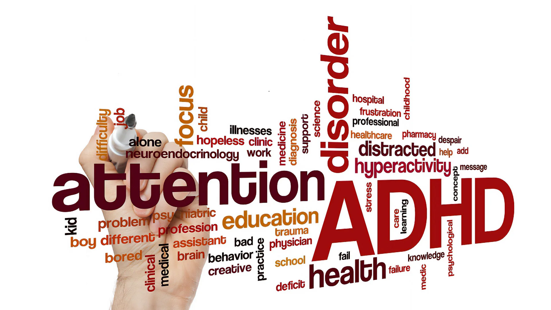 تأخر اللغة والكلام الناتج عن اضطراب فرط الحركة وتشتت الانتباه